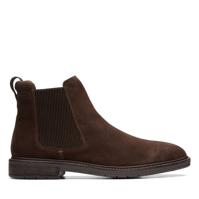 CLARKS CLARKDALE HALL SUEDE BOOT