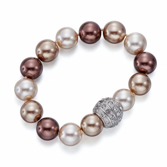 Multi Colour Pearl Bracelet 31-64-MULTI  COLOR