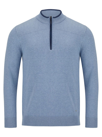 DRIFTER 1/2 ZIP COTTON 123-55315