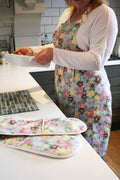All In Blooms Cotton Apron 576CA