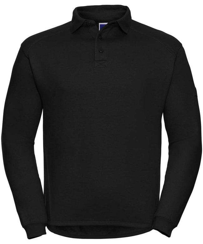 Russel J102 Basic Rugby Top - Black, m