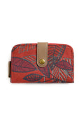 TOM TOM PRINTED COTTON PURSE 19468-RED