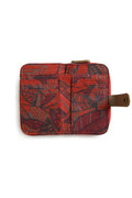 TOM TOM PRINTED COTTON PURSE 19468-RED