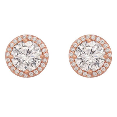 TIPPERARY CRYSTAL SIMPLE CZ EARRINGS 123571