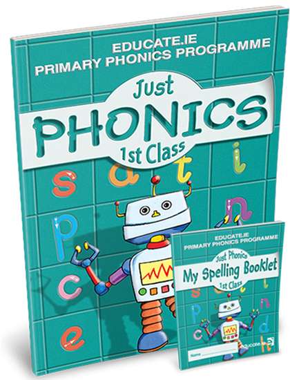 Just Phonics My Sounds Booklet 1st Class