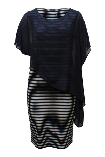 Lebek Ladies Dress With Cape Effect 77130019