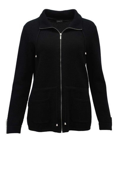 Ladies Lebek Zipped Jacket 38560019 - Black, 16