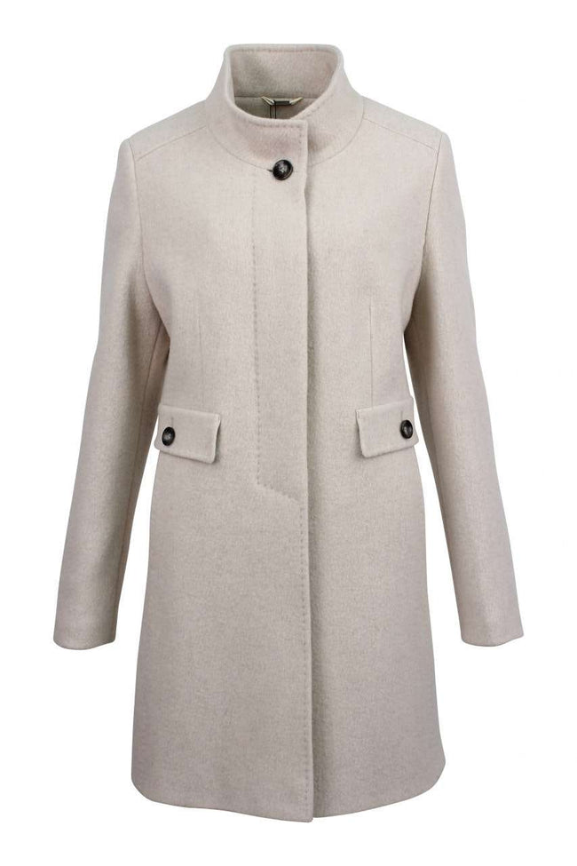 Lebek Ladies Wool Coat 10270018 - Beige, 12