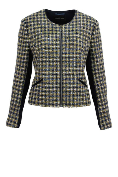 Lebek Ladies Jacket Zipped 25040018 - Multi Color, 14