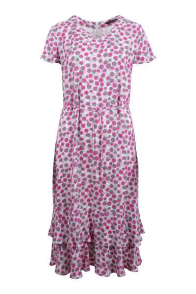 Lebek Ladies Dress 67450002 - Pink, 12
