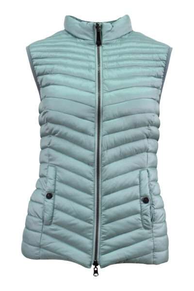Lebek Ladies Sleeveless Jacket 16330002 - Mint, 10