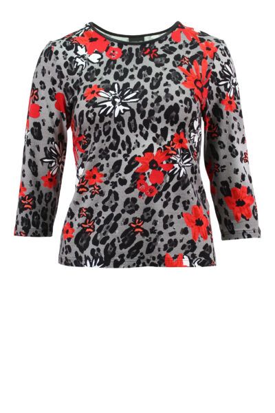 Lebek Ladies 3/4 Sleeve Top