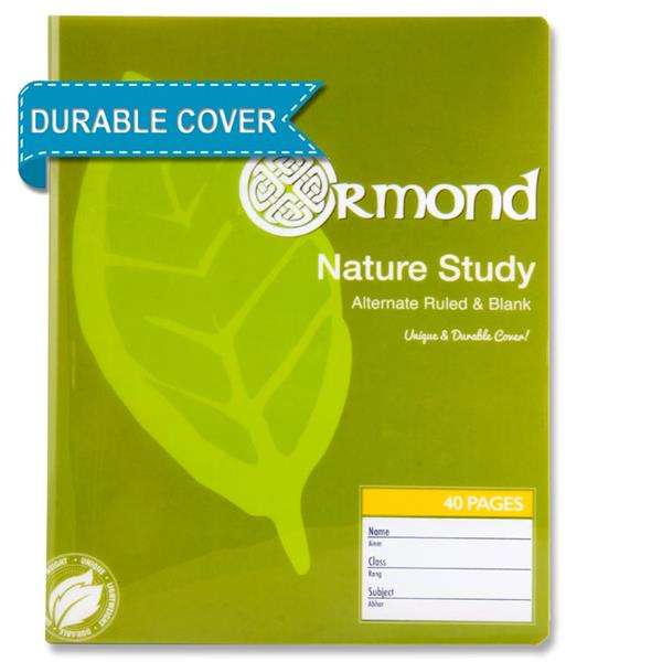 Nature Study Durable Cover - Stationery, Any