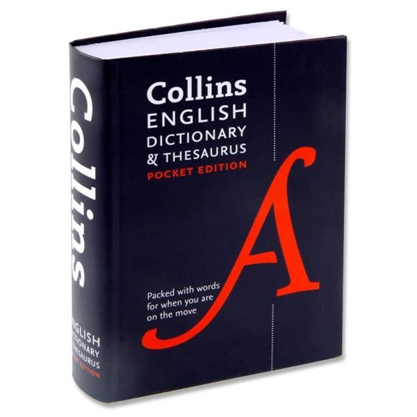 Collins New Edition Pocket Dictionary & Thesaurus C389036