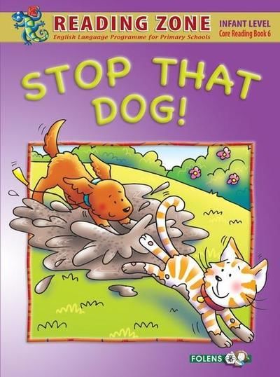 STOP THAT DOG READING BOOK EP6056
