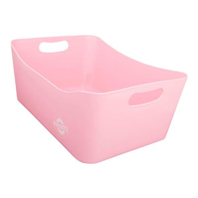 Premto Pastel 340x225x140mm Large Storage Basket - Pink Sherbet G3833482