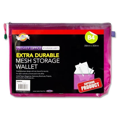 B4 WALLET-PURPLE