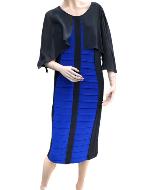 Personal Choice Ladies Dress with Cape