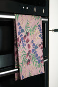 Wild Florals Soft Blush Cotton Tea Towel 578C