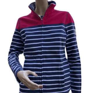Lazy Jacks Ladies Zip Top Lj32 - Multi Color, 8