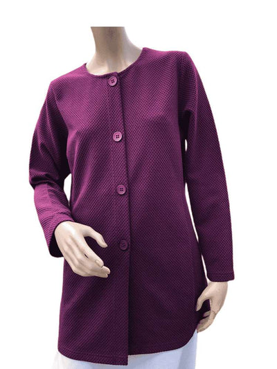Rabe Ladies Cardigan 39-152250 - Wine, 12