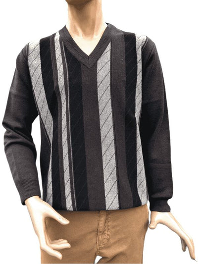 Gilt Edge Mans V-neck Jumper