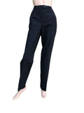 Zerres Ladies Poly Wool Trousers 1373 Anna - Black, 12
