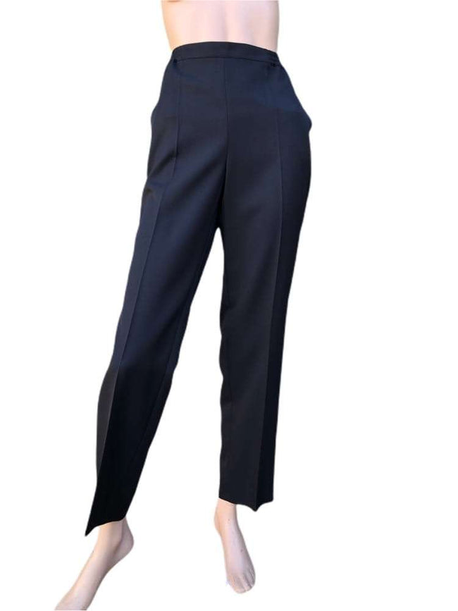 Lebek Ladies Trousers Elastic Waist 40007019 - Black Short, 12