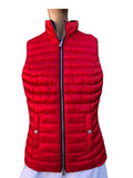 Lebek Ladies Sleeveless Jacket 56130002 - Red, 10