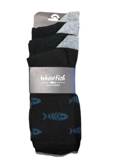 WEIRD FISH MENS 3 PACK SOCKS RONAN 18712