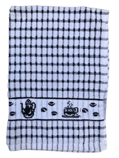 COFFEE TIME TEA TOWEL 5 COLOURS