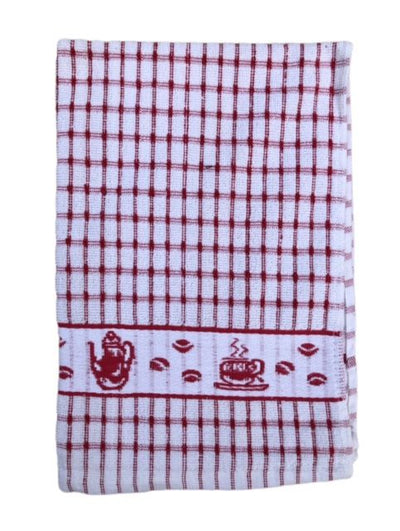COFFEE TIME TEA TOWEL 5 COLOURS