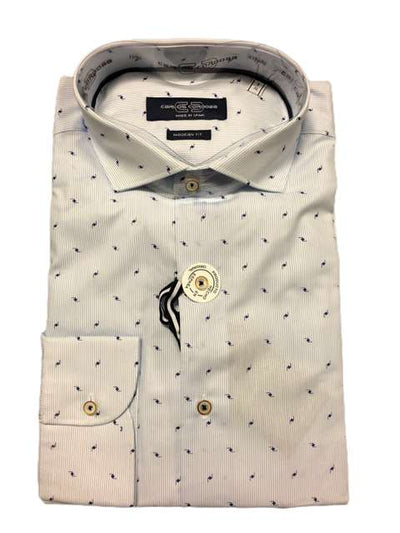 Carlos Cordoba Shirt 82502 - Blue Pattern, m