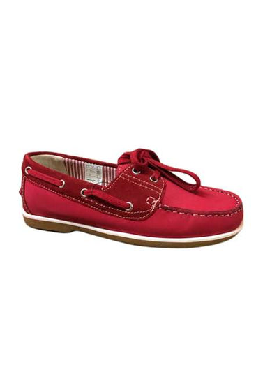 Dubarry Suede Deck Shoe Hayes - Red, 37
