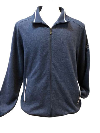 Chris Cayne Full Zip - Navy, Xl