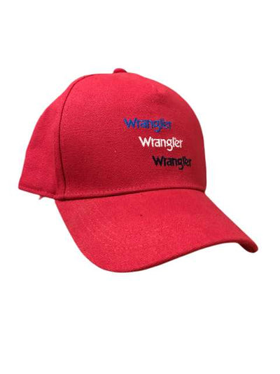 Wrangler Baseball Cap Wou5u5xkl - Red, Any