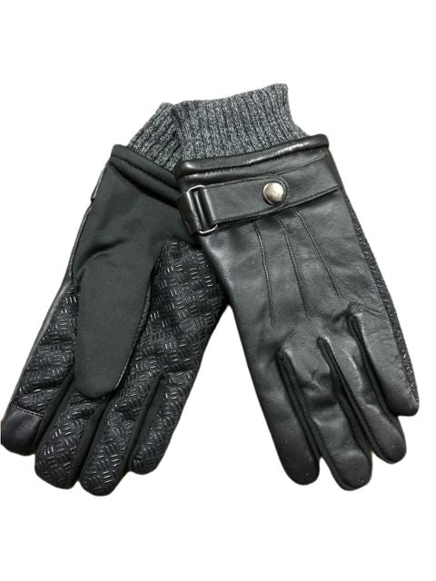 Portland Boxed Leather Gloves Black