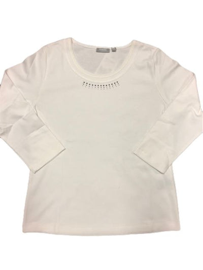 Rabe Ladies 3/4 Sleeve Top Cream