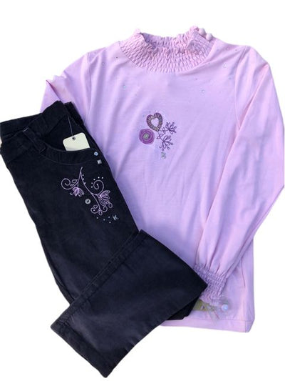 Krickets Girls Top And Jeans