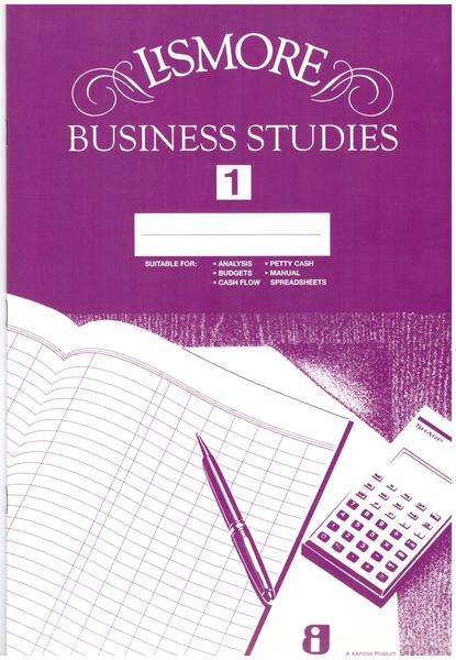 Lismore Business Studies Copy Book 1 - Stationery, Any