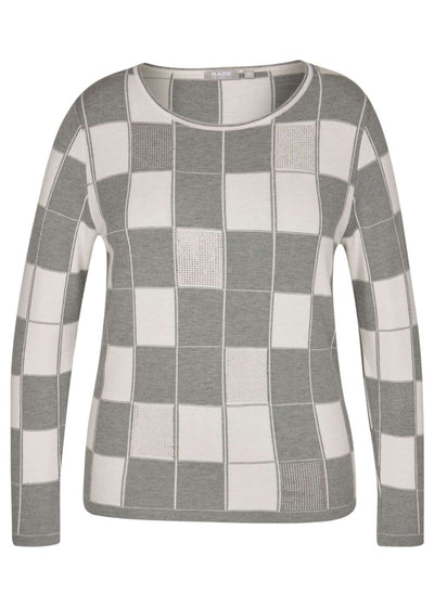 Rabe Ladies Jumper 45-323667 - Grey, 10