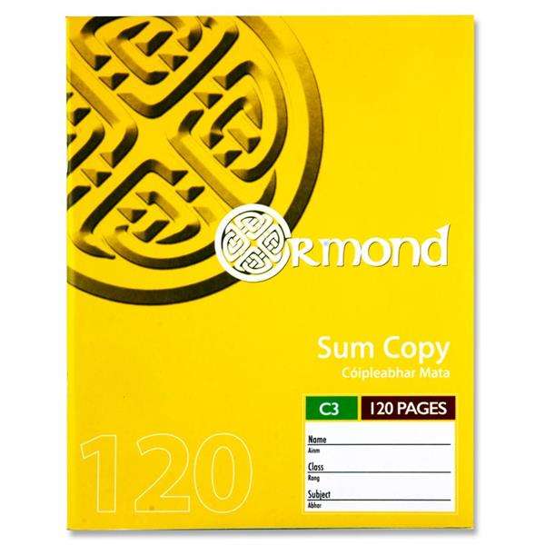 C3 Sum 120 Page - Stationery, Any