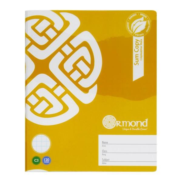 C3 MATHS 120 PAGES DURABLE COVER S2121335