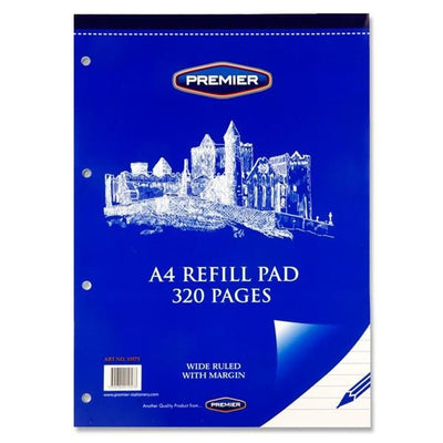 Premier A4 320pg Refill Pad - Top S2810573