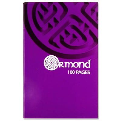 ORMOND 100 PAGE NOTEBOOK S2853629