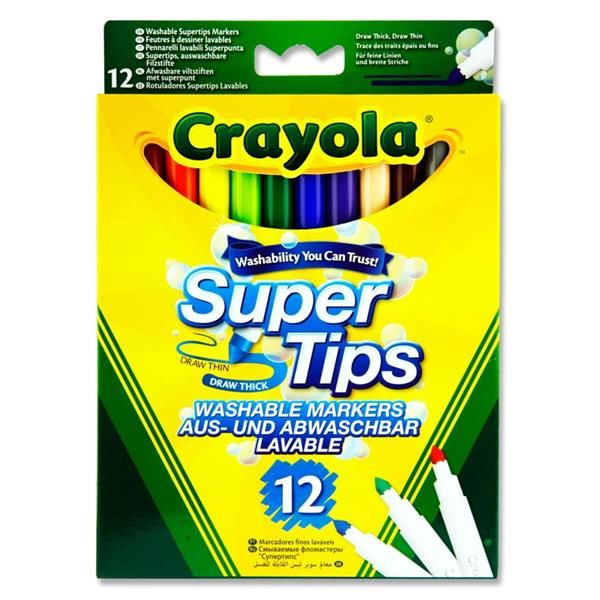 CRAYOLA SUPER TIPS V127509