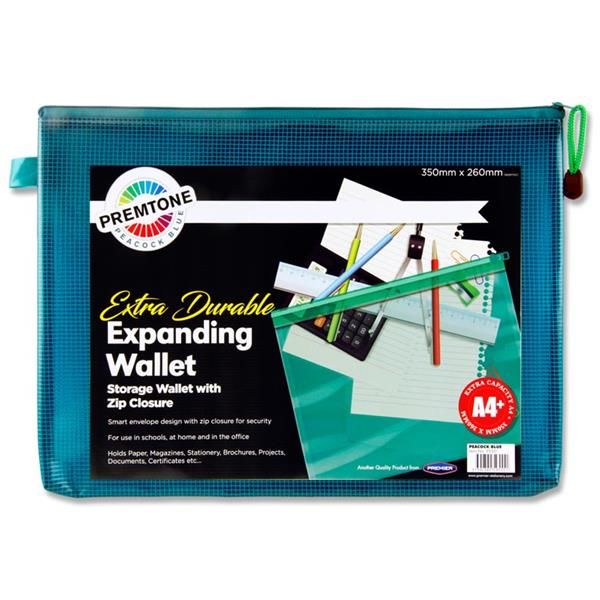 A4+ WALLET-AQUA Extra Durable