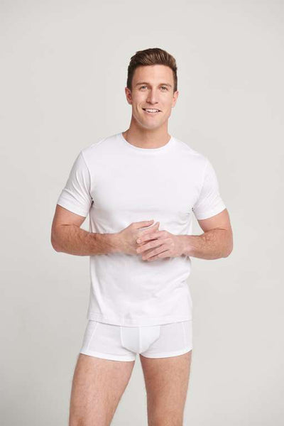 Short Sleeve Vest 2 Pack by Jockey - White, l