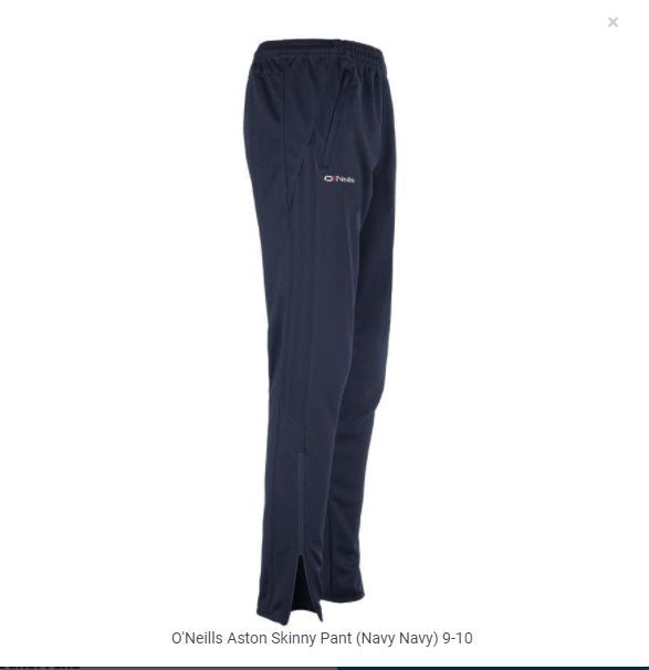 ASTON TRACKEND SKINNY FIT-NAVY