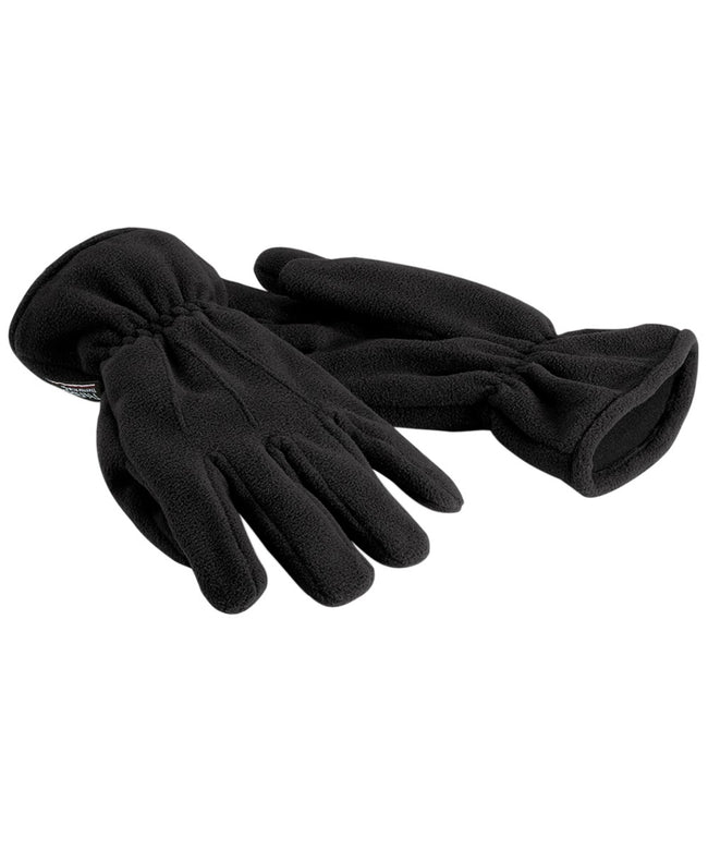 Mens Fleece Gloves B295 - Black, Lxl